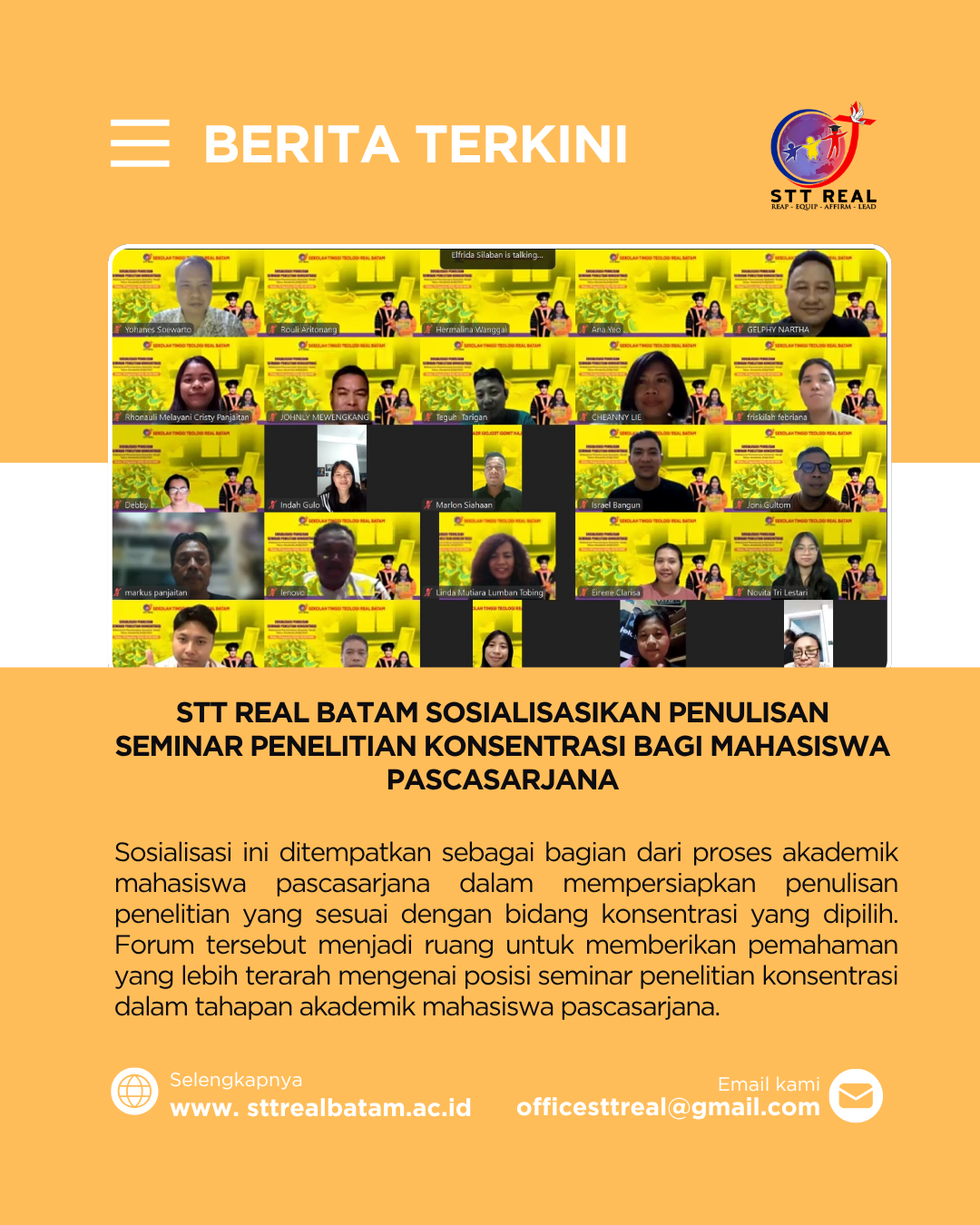 Temu sapa Pascasarjana (1)